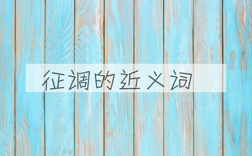 用征调造句