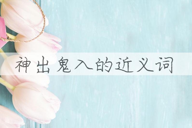 用神出鬼入造句