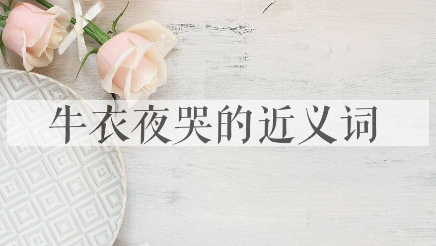 用牛衣夜哭造句