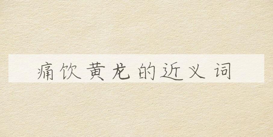 用痛饮黄龙造句