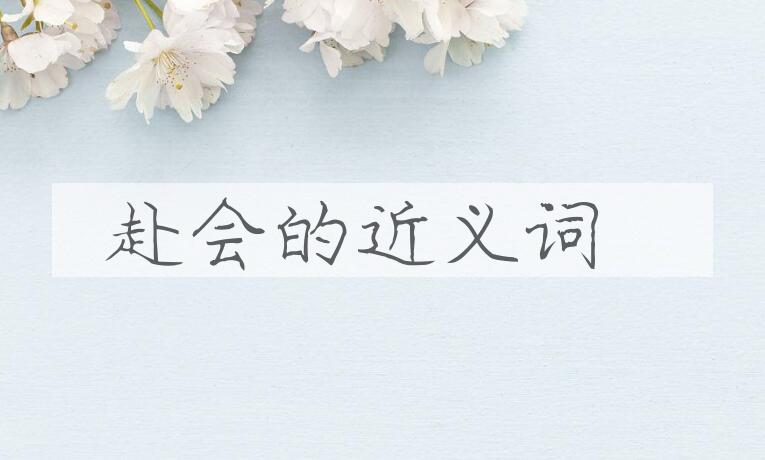用赴会造句