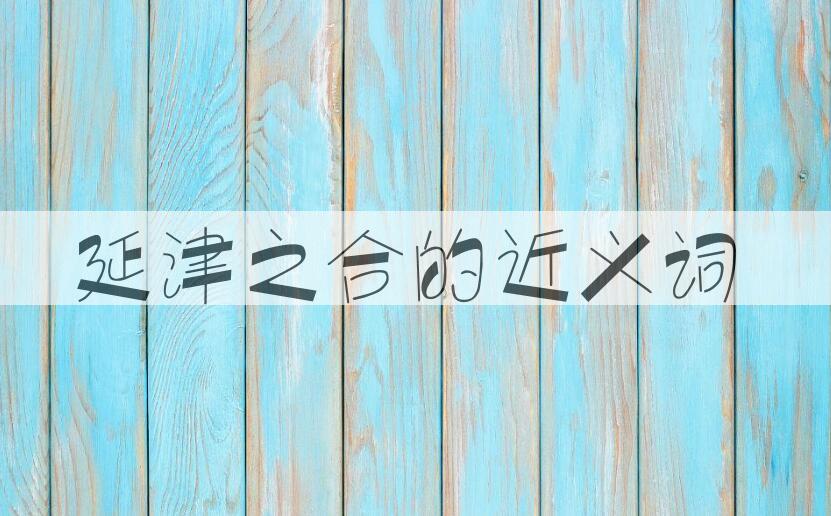 用延津之合造句
