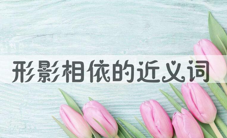 用形影相依造句