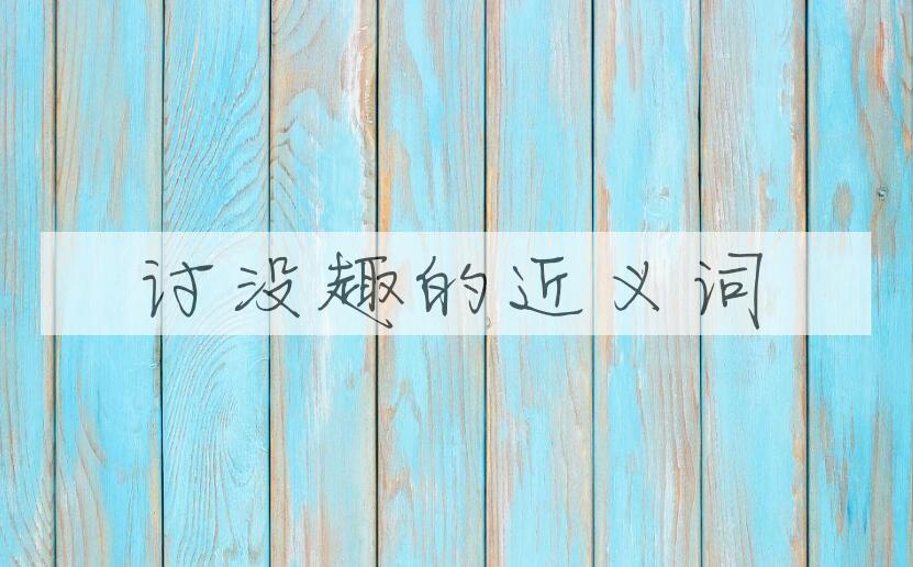 用讨没趣造句