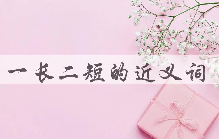 用一长二短造句