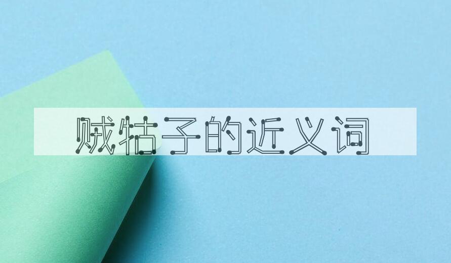 用贼牯子造句