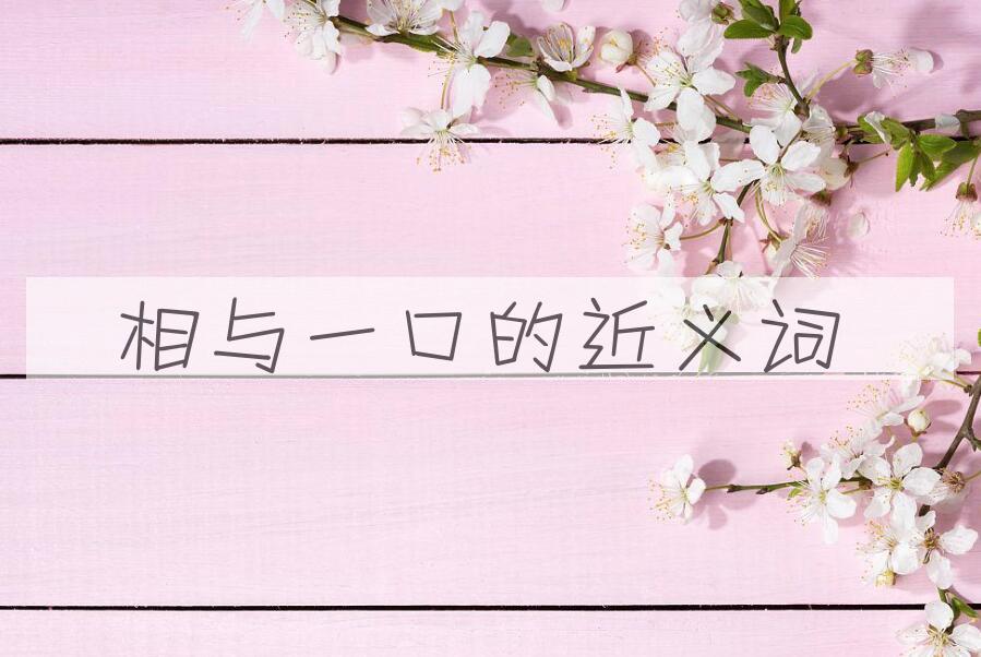 用相与一口造句