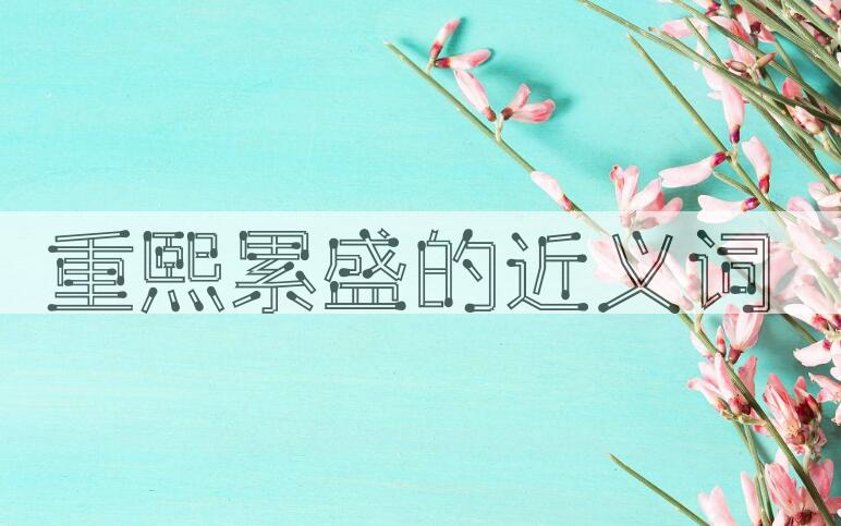 用重熙累盛造句