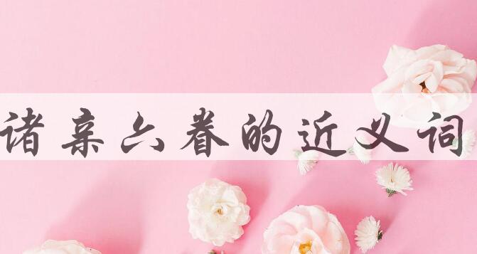 用诸亲六眷造句