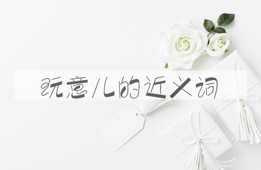 用玩意儿造句