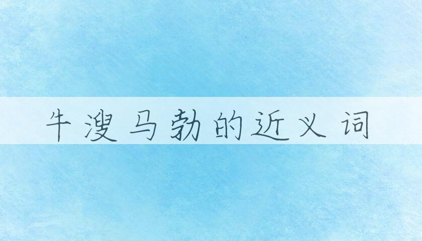 用牛溲马勃造句