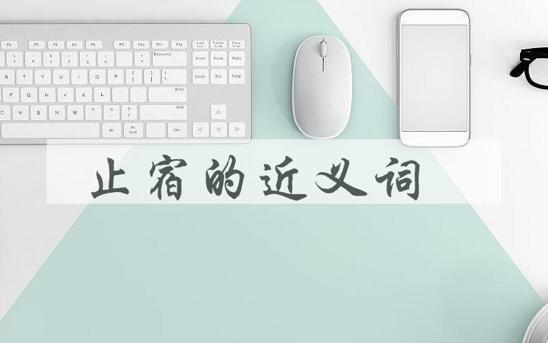 用止宿造句