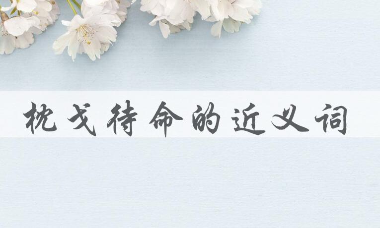 用枕戈待命造句