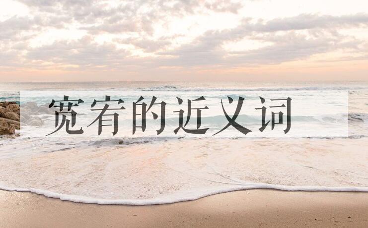 用宽宥造句