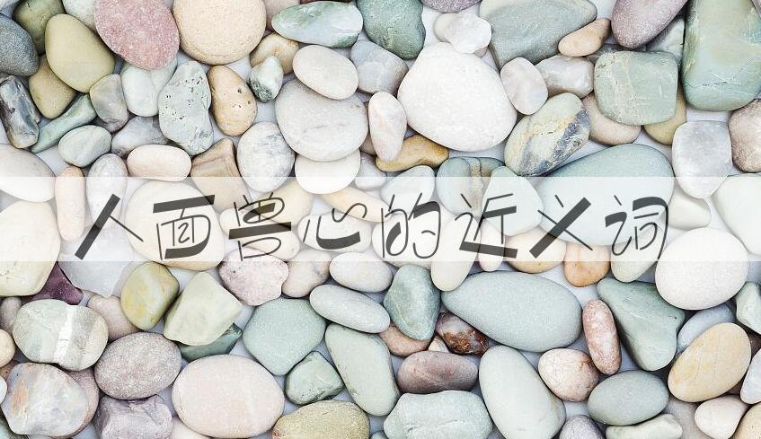 用人面兽心造句