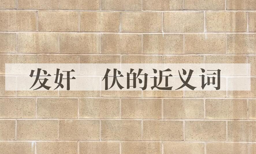 用发奸擿伏造句