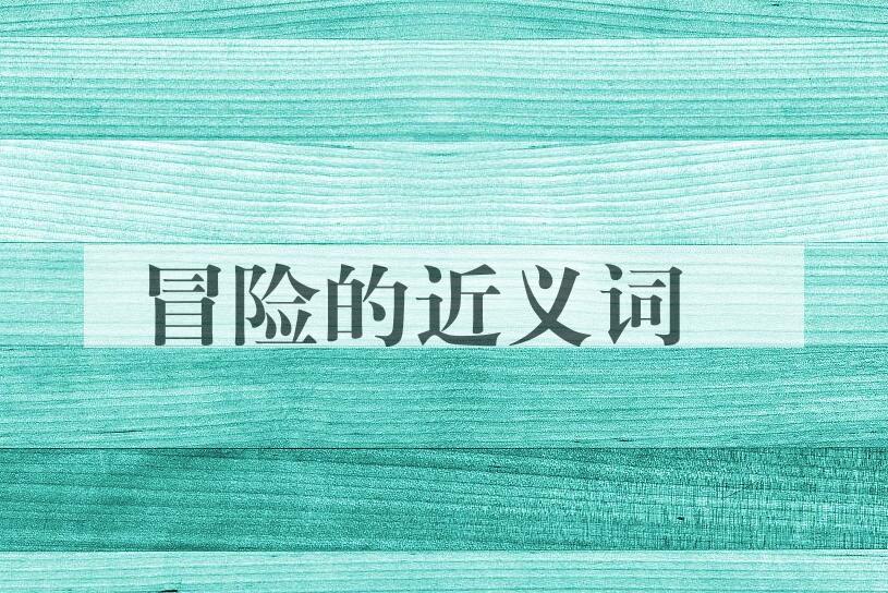 用冒险造句