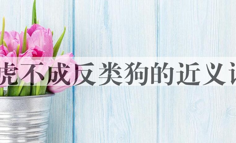 用画虎不成反类狗造句