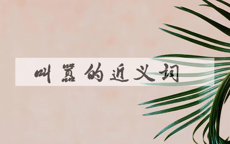 用叫嚣造句