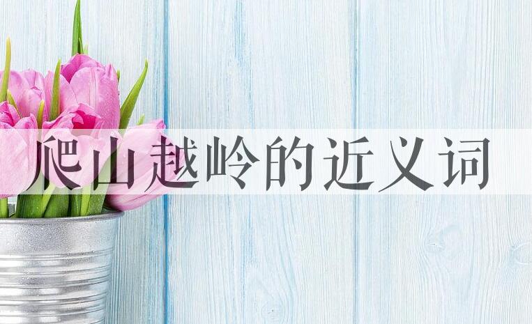 用爬山越岭造句