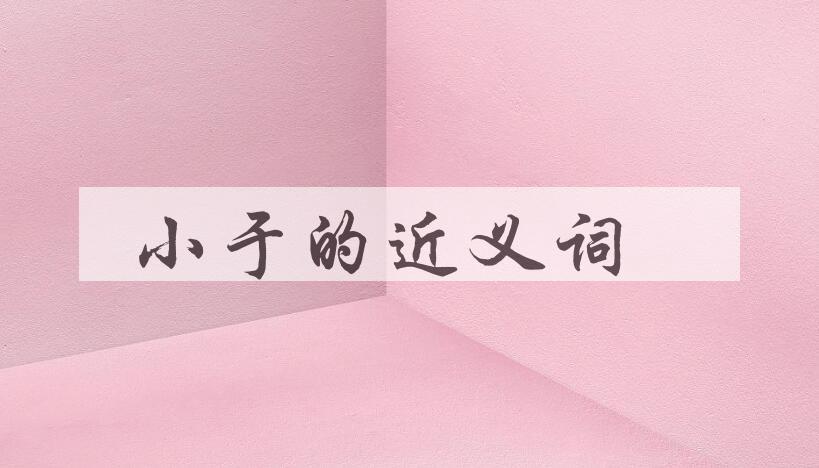 用小于造句