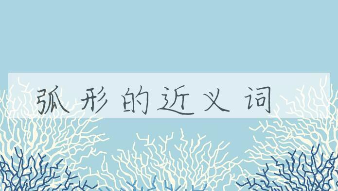 用弧形造句