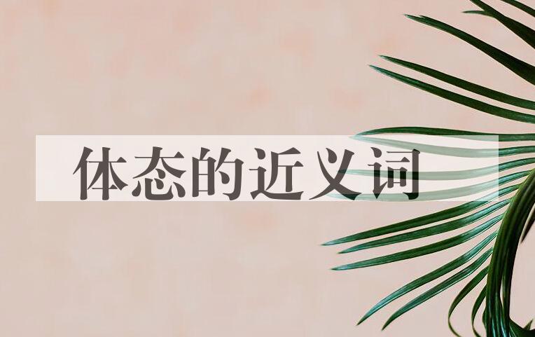 用体态造句
