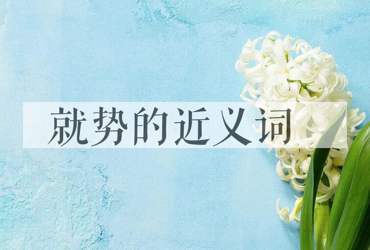 用就势造句