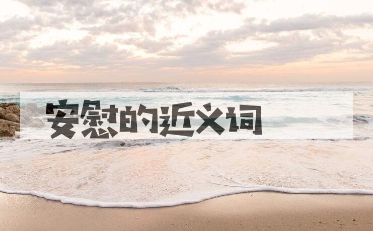 用安慰造句