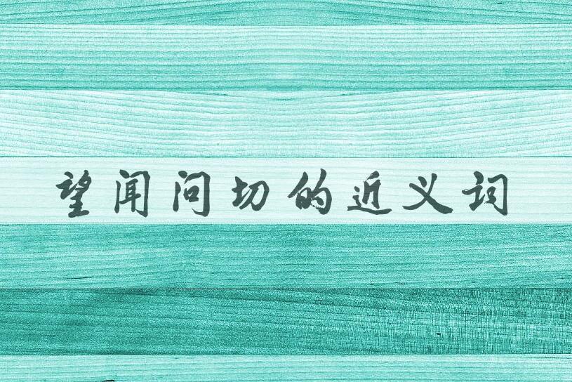 用望闻问切造句