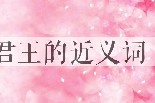 用君王造句