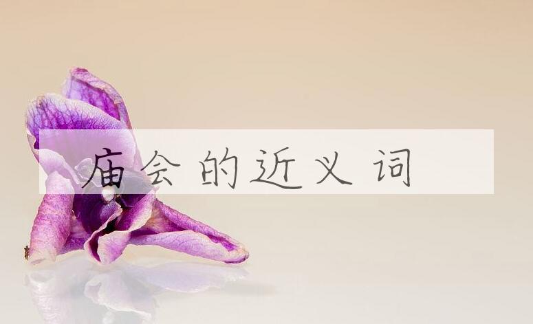 用庙会造句