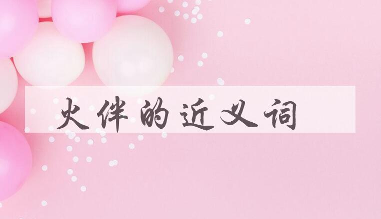 用火伴造句