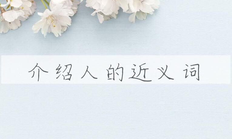 用介绍人造句