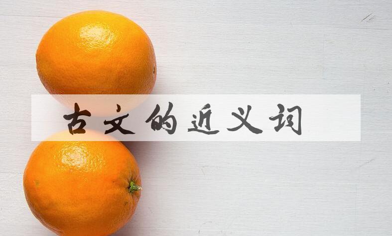 用古文造句