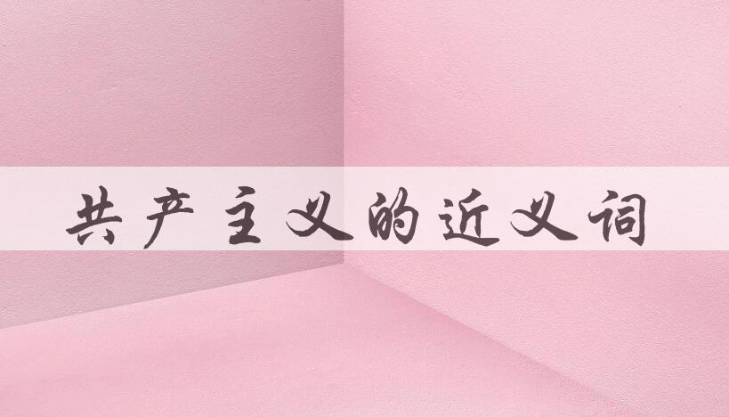 用共产主义造句