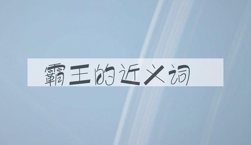用霸王造句