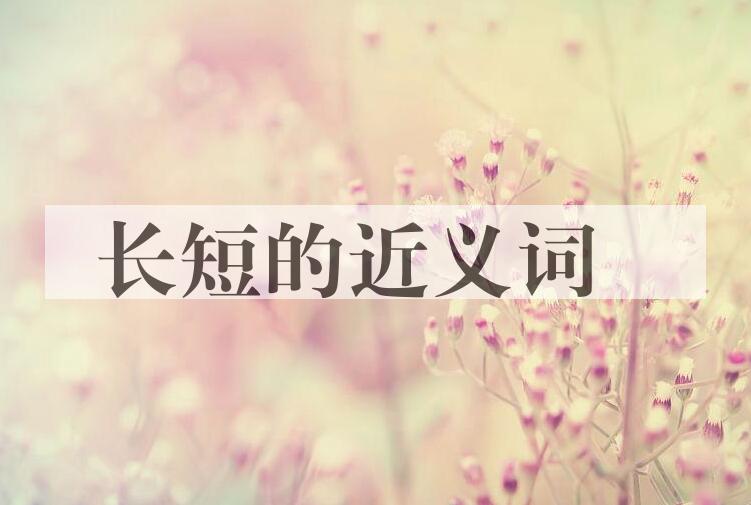 用长短造句