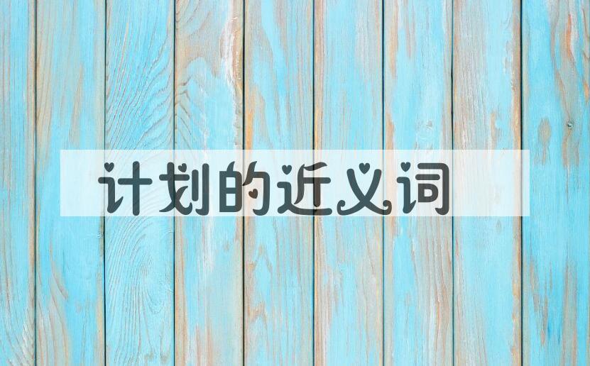 用计划造句