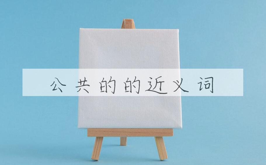 用公共的造句