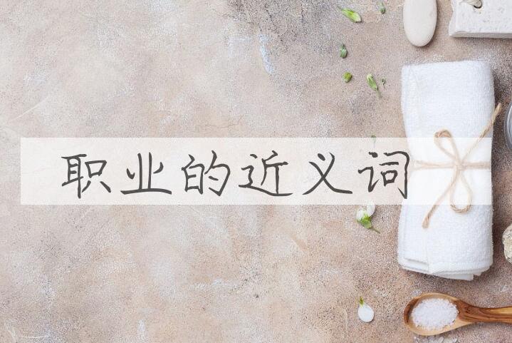 用职业造句