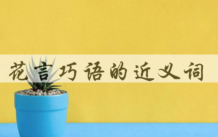 用花言巧语造句