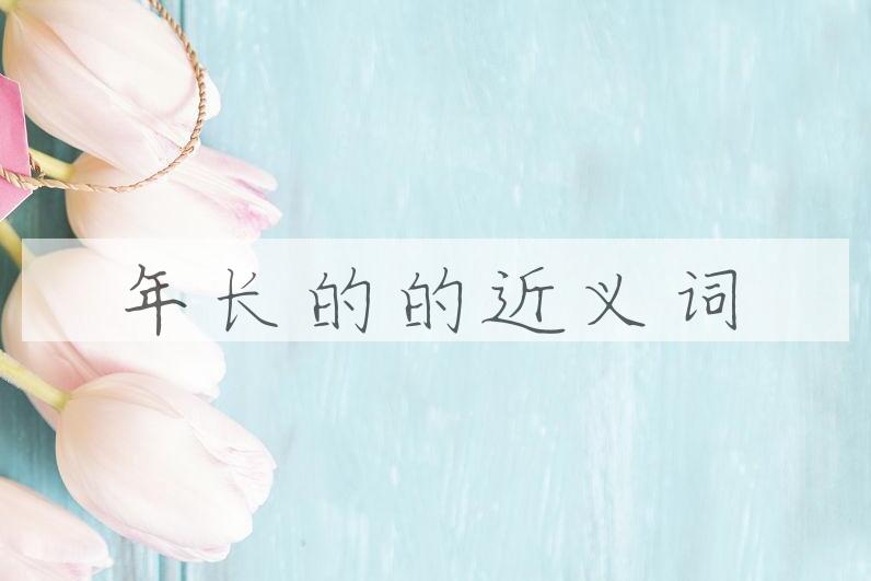 用年长的造句