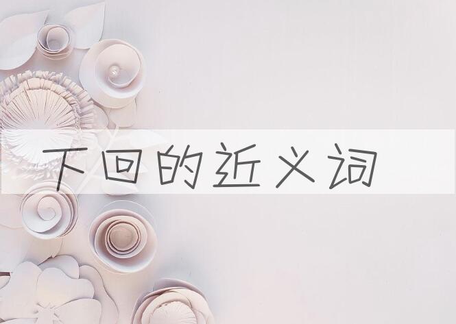用下回造句