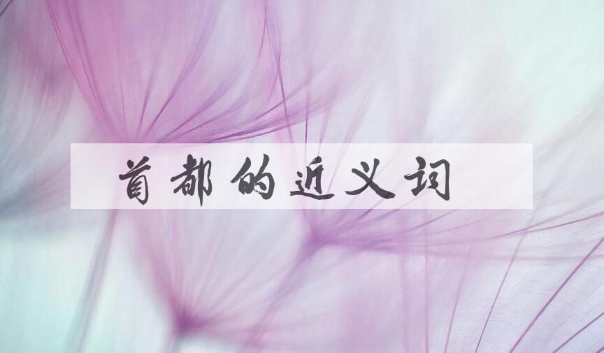用首都造句