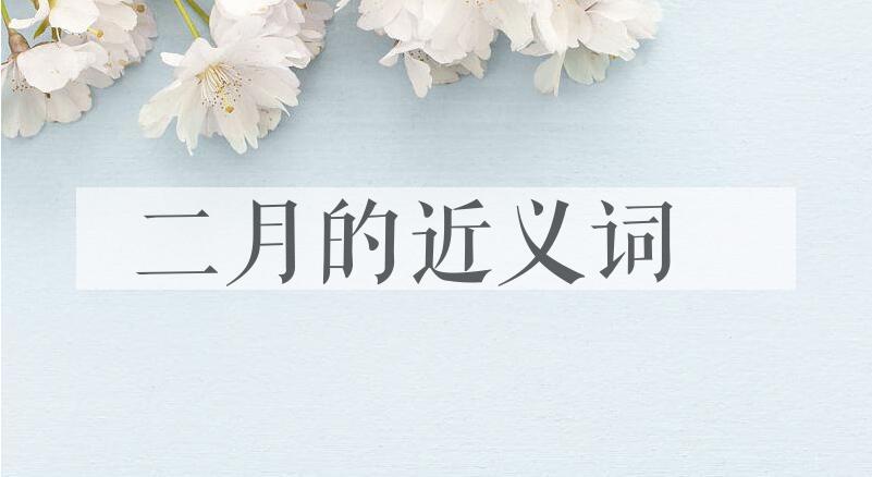 用二月造句