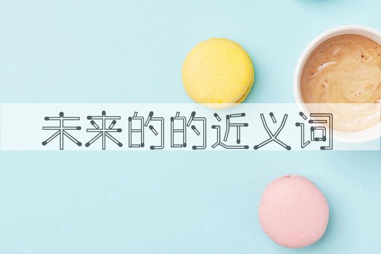 用未来的造句