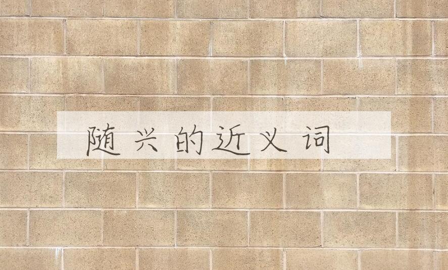 用随兴造句