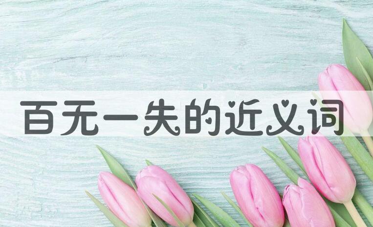 用百无一失造句