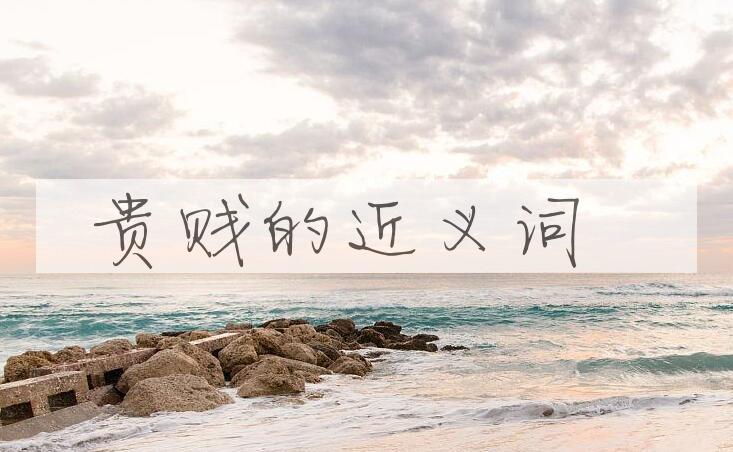用贵贱造句